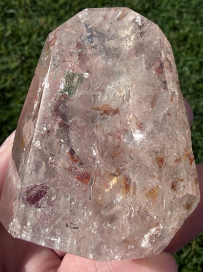 Included Clear Quartz Freeform – Madagascar Origin | Natural Inclusions | 135g