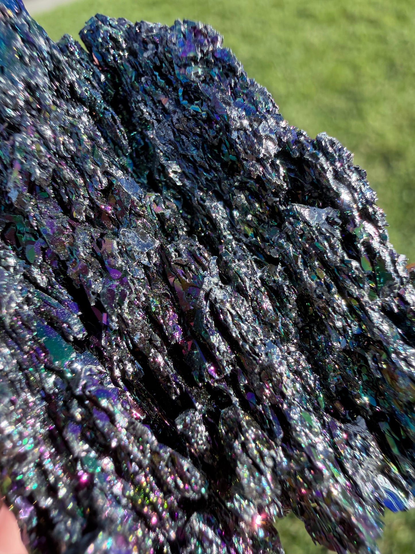 Rainbow Hematite Specimen