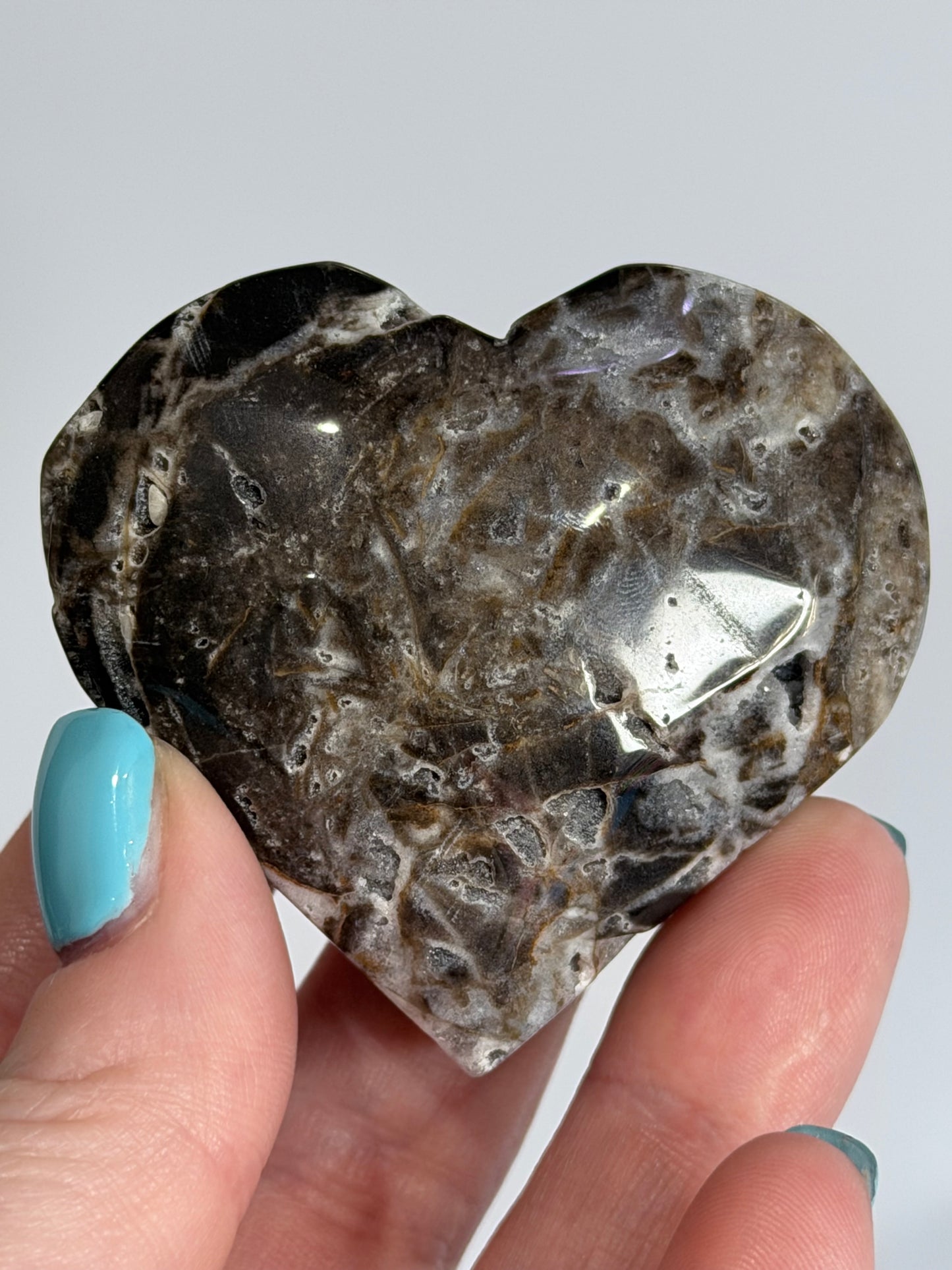 Sphalerite Free-Standing Heart B 6cm