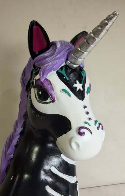 Sugarcorn Gothic Skeleton Unicorn Figurine – Nemesis Now – 22cm