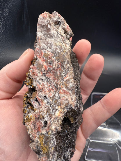 💎✨ Manganese with Quartz Crystal ✨💎