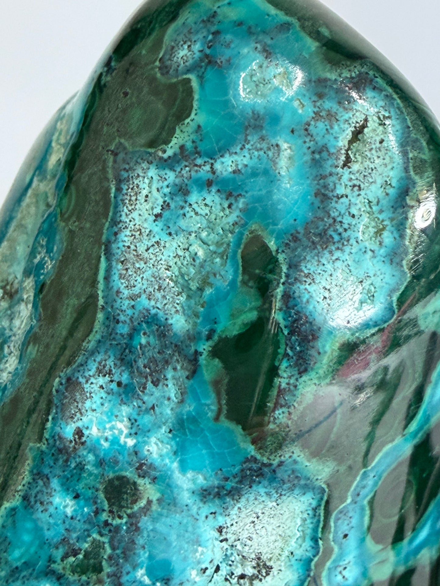 Chrysocolla with Malachite Freeform Premium– Madagascar – 275g -