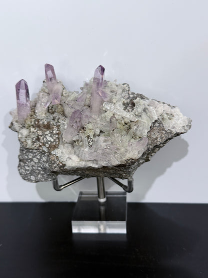 VERA CRUZ AMETHYST CLUSTER ON MATRIX — COLLECTOR PIECE 260g
