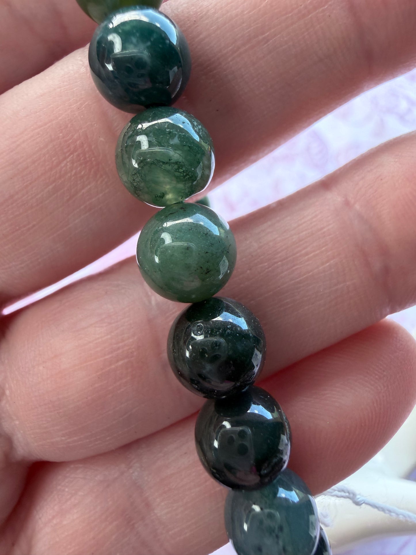 Green Jade Bracelet – 8mm