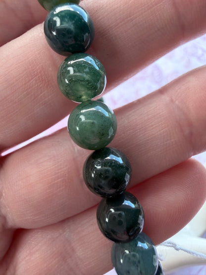 Green Jade Bracelet – 8mm