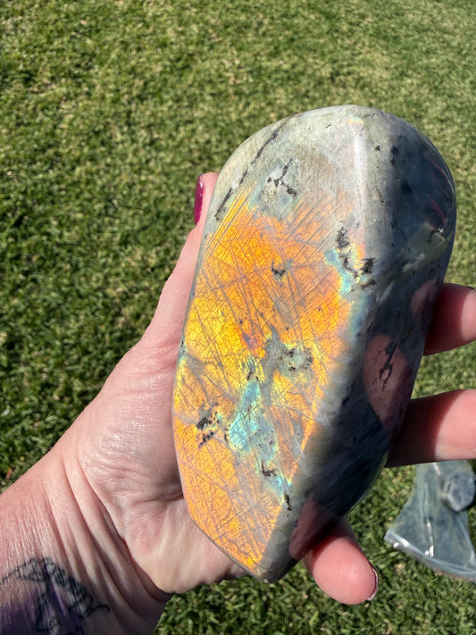 Labradorite Freeform stunning High Quality