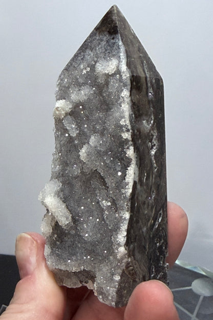 Sphalerite Druzy Tower – 8.9cm
