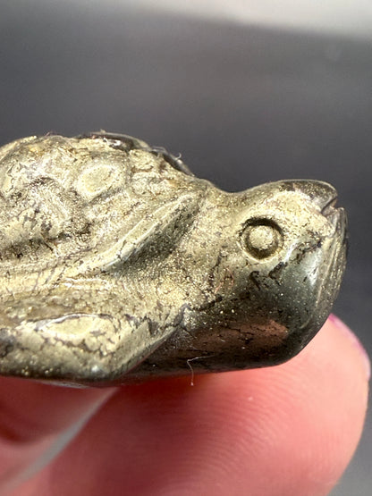 Pyrite Turtle – Strength, Luck & Protection