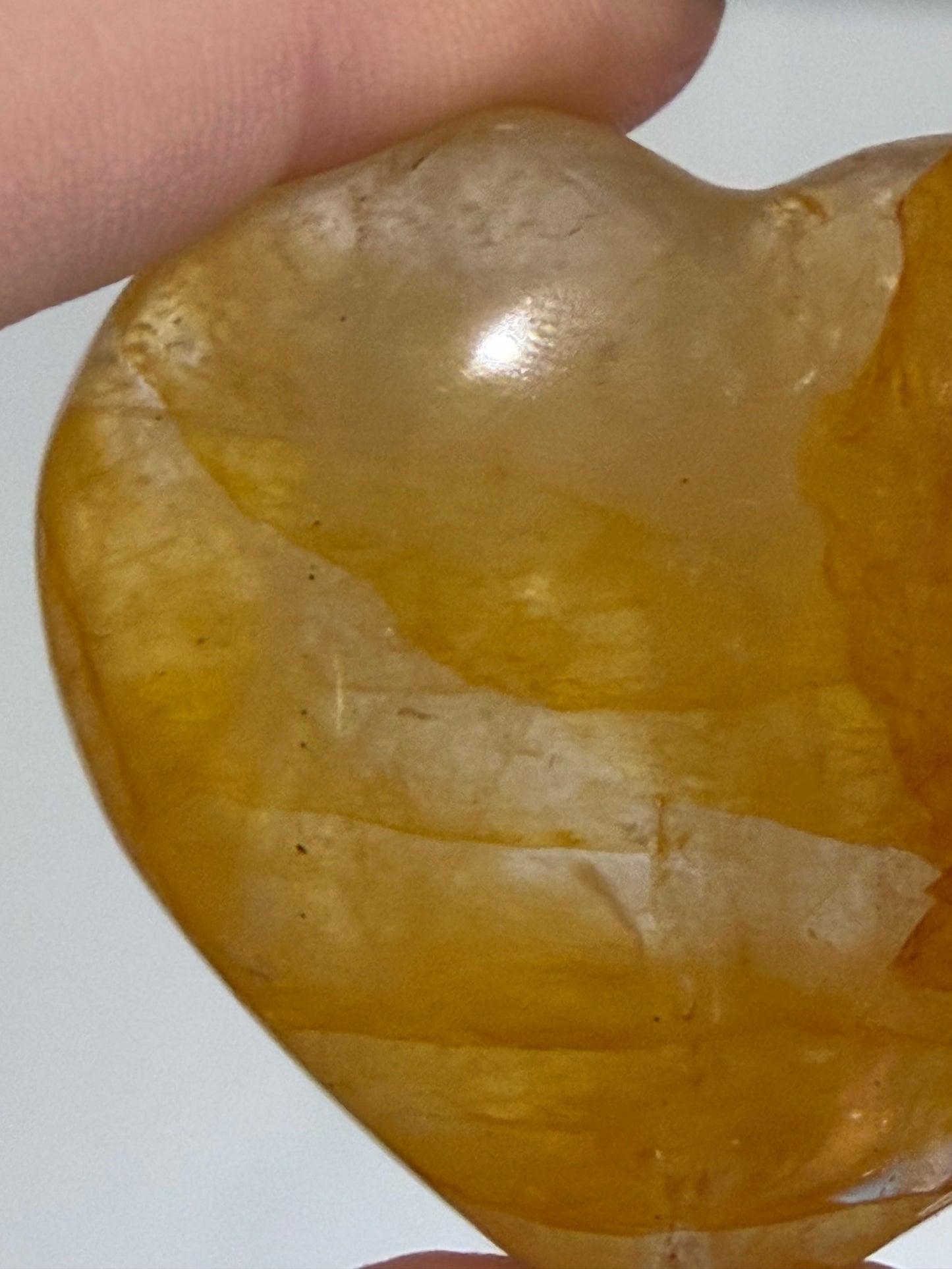 Golden Healer Quartz Heart A - 5cm