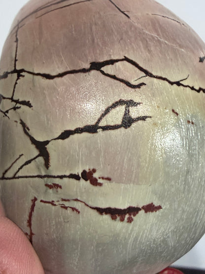 Picture Jasper Skull Carving – 338g