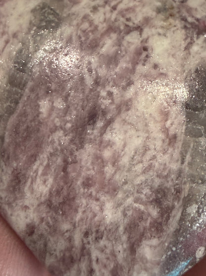 Pink Tourmaline in Matrix Heart B 4.5cm