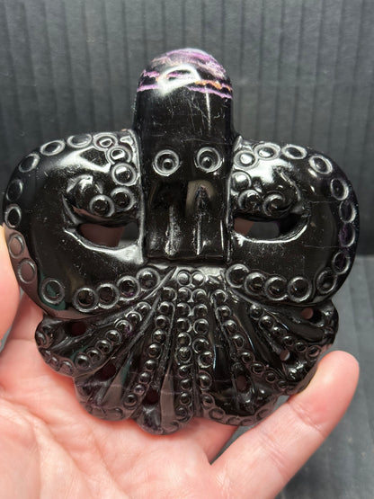 Purple Fluorite Octopus
