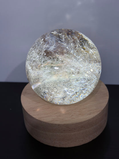 Lodolite (Garden Quartz) Sphere – 6.5cm | 366g