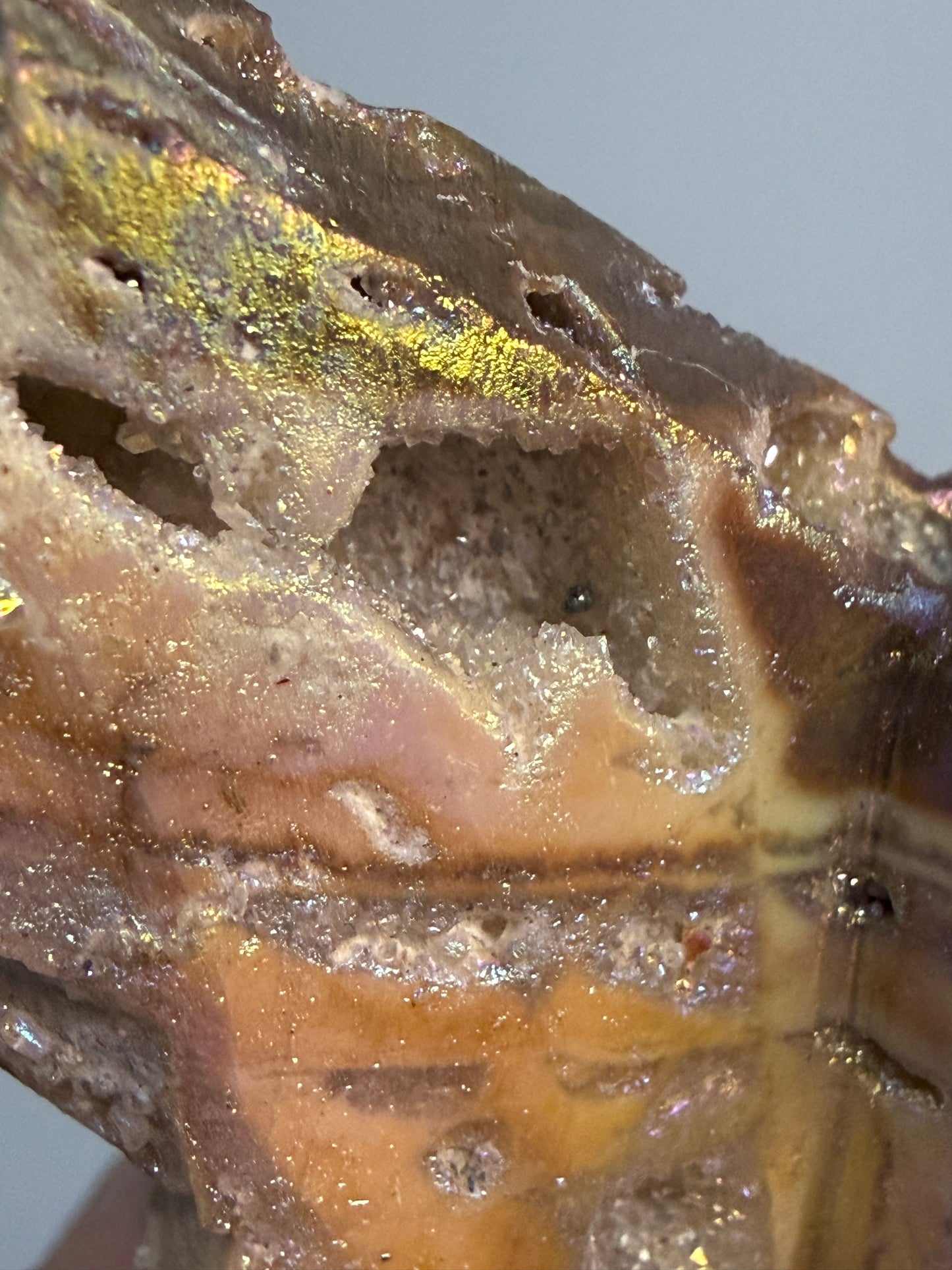 Aura-Coated Sphalerite Butterfly B