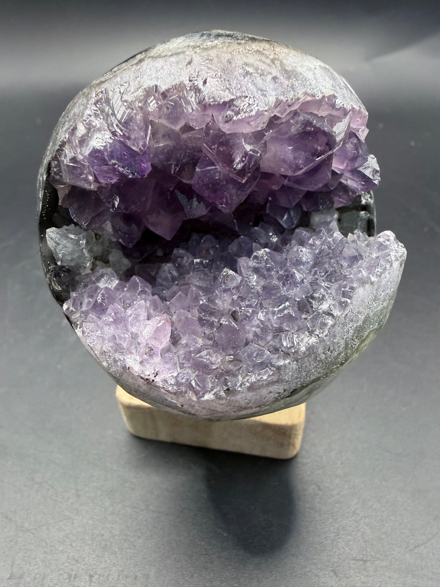 Amethyst Geode Sphere C