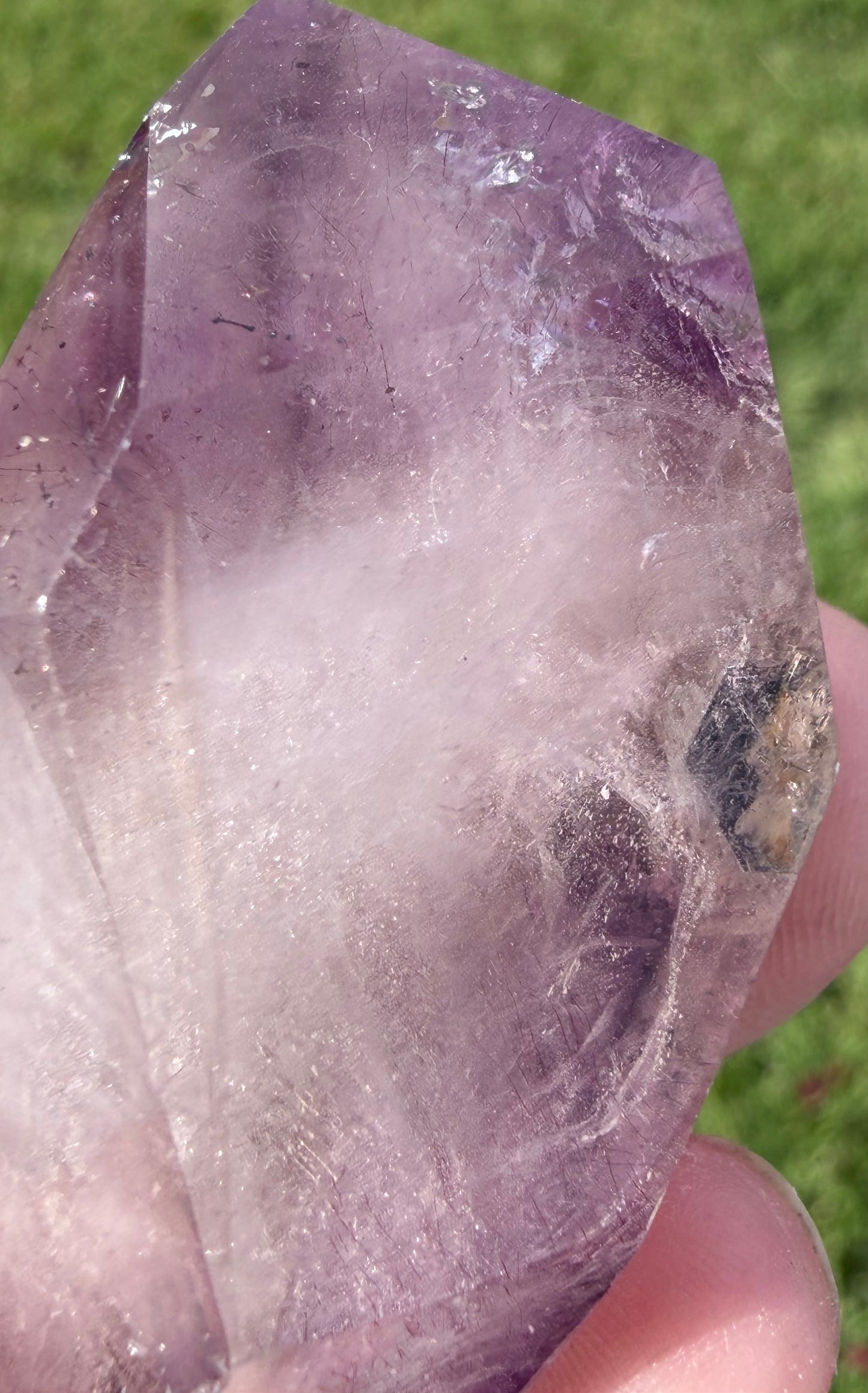 Included Amethyst Double Terminated Point Madagascar – 63g