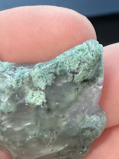 Moss Agate Mini Fox mask