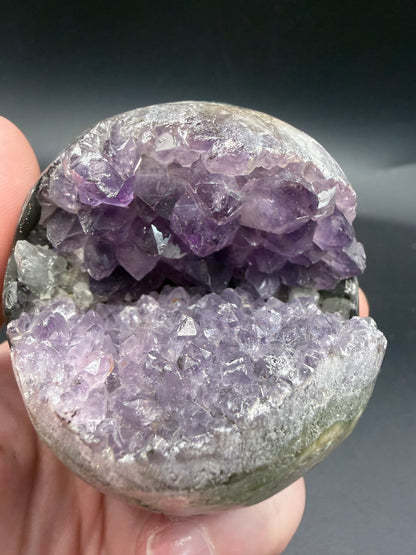 Amethyst Geode Sphere C