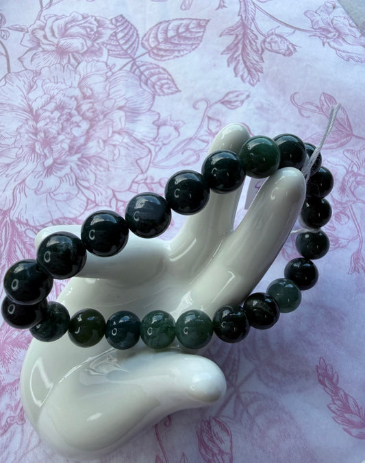 Green Jade Bracelet – 8mm