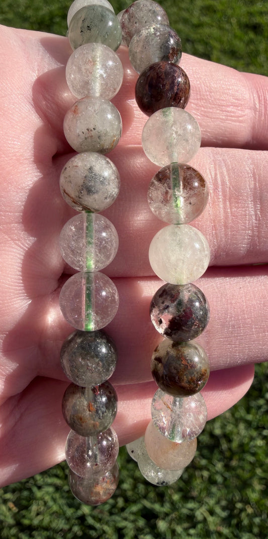 8mm Garden Quartz Bracelet