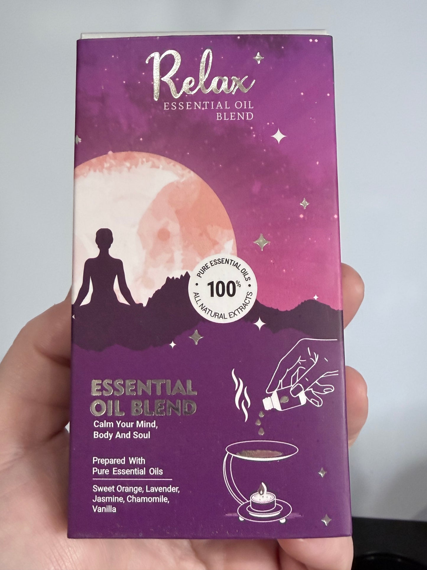 Relax Essential Oil Blend – 10ml