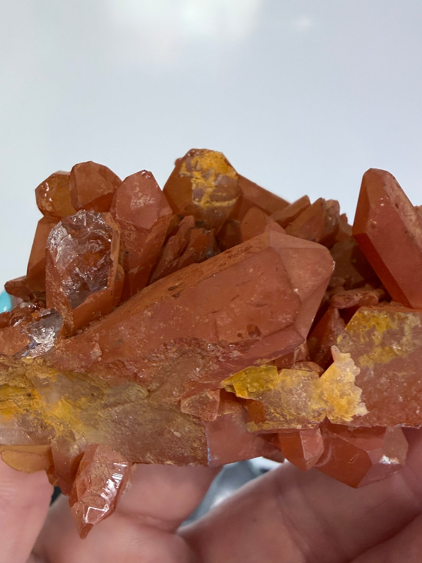 Mandarin Quartz Cluster – 145g