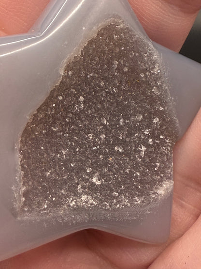 Druzy Agate Star