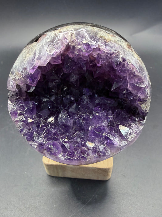 Amethyst Geode Sphere – A Grade D