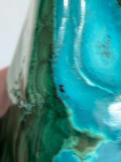 Chrysocolla with Malachite Freeform Premium– Madagascar – 275g -