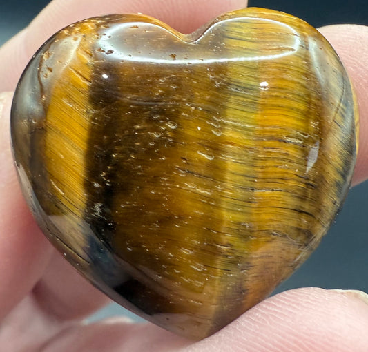 Tiger’s Eye Heart – 3 cm