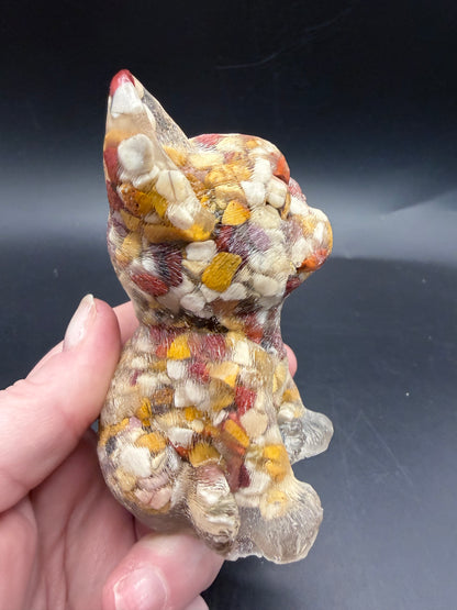 Mookaite Chips French Bulldog – 12cm