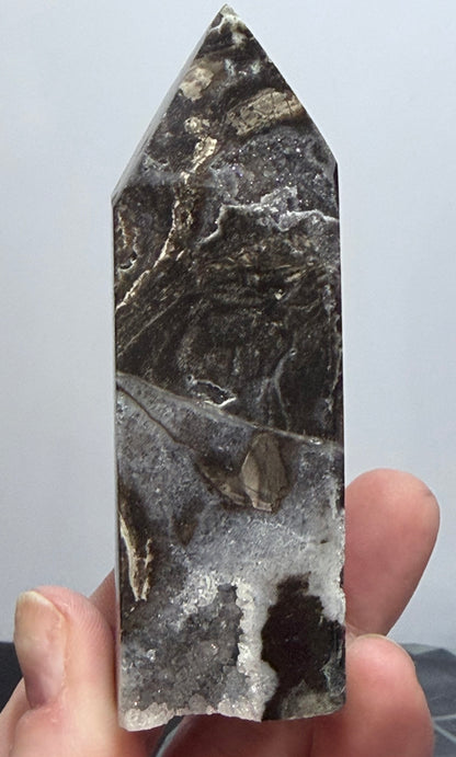 Sphalerite Druzy Tower – 8.8cm