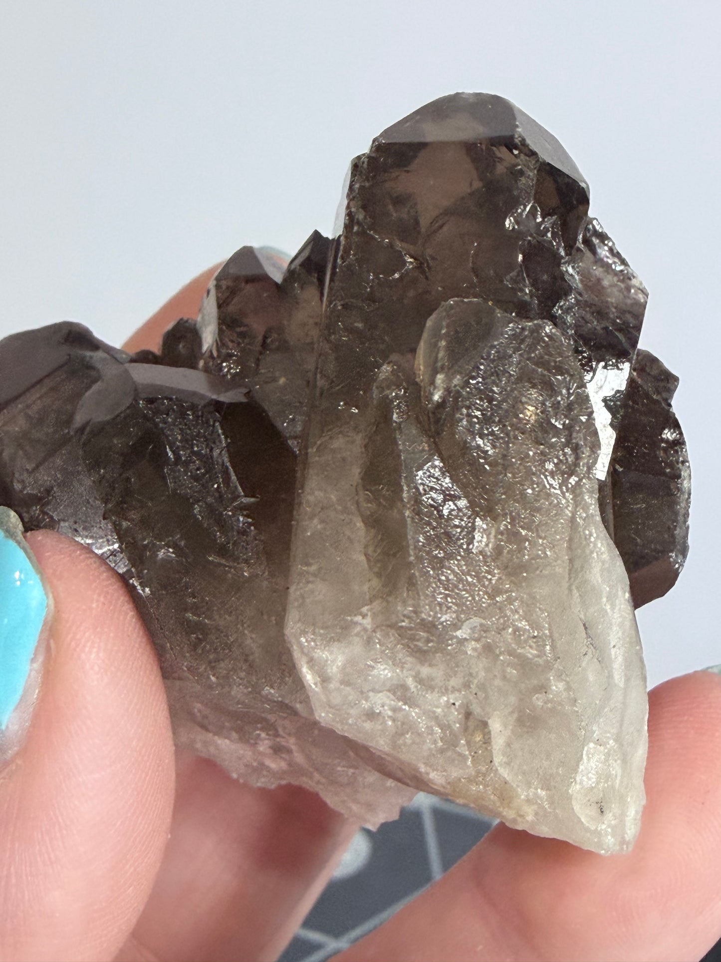 Smoky Quartz Cluster Brazilian– Grounding & Protection 114g |