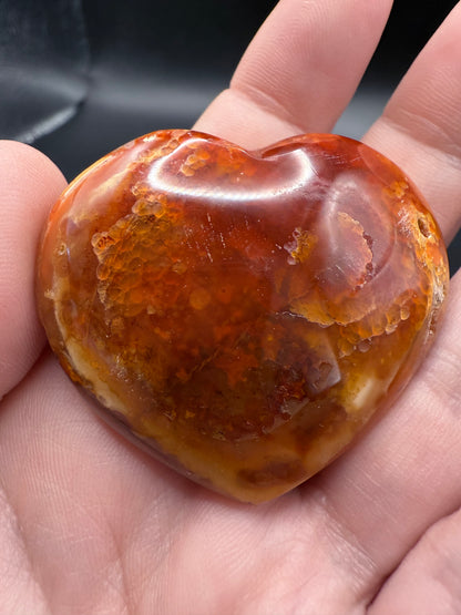 Carnelian Hearts 5cm