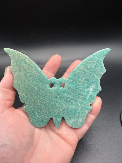 Amazonite Butterfly on Stand