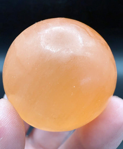Orange Selenite Sphere – 4cm