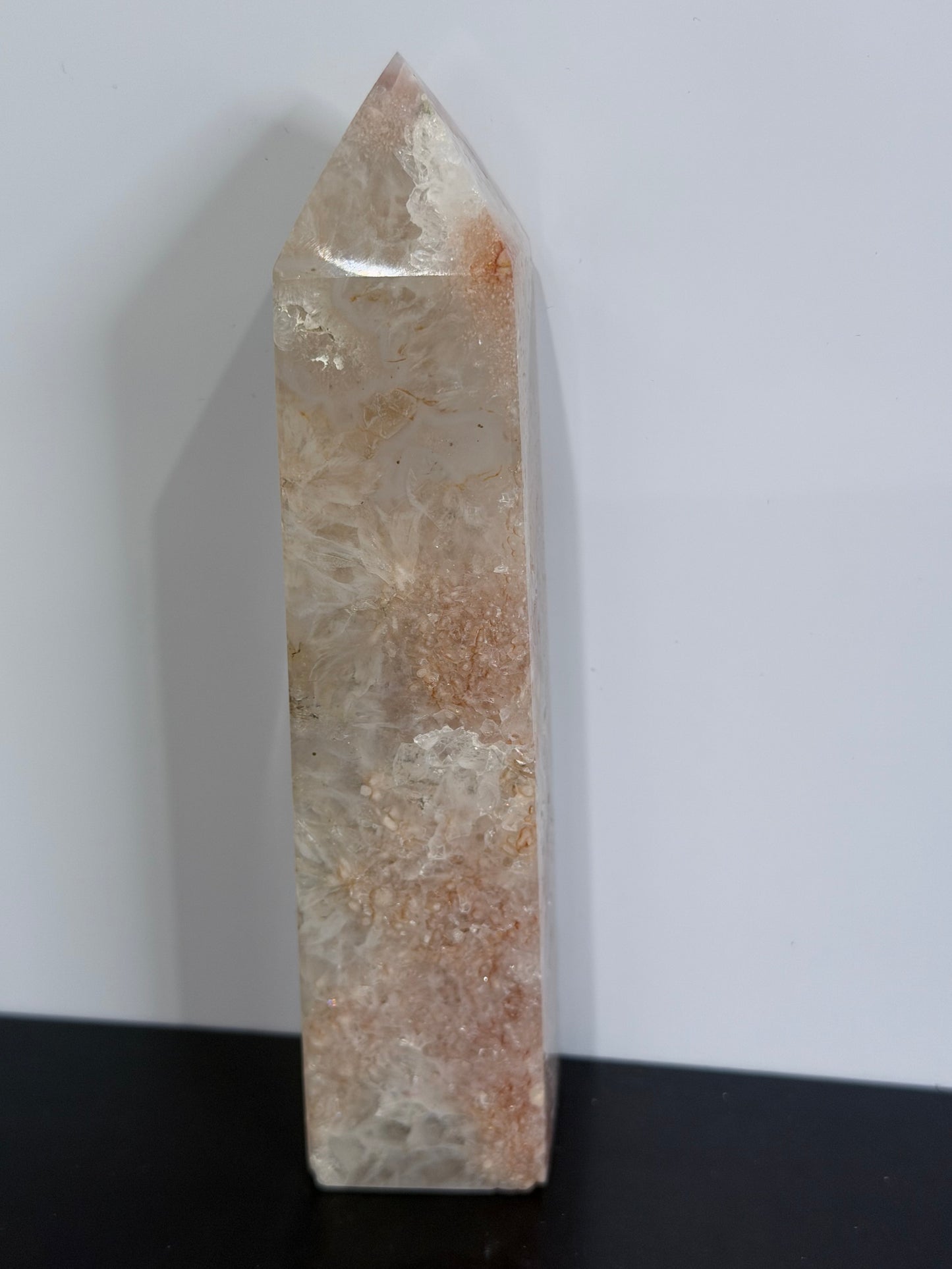 Pink Amethyst Quartz-Rich Tower 14.2cm 300g