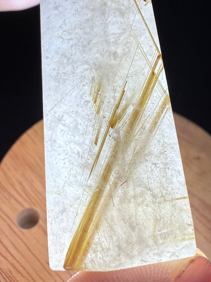 Golden Rutile Quartz Towers