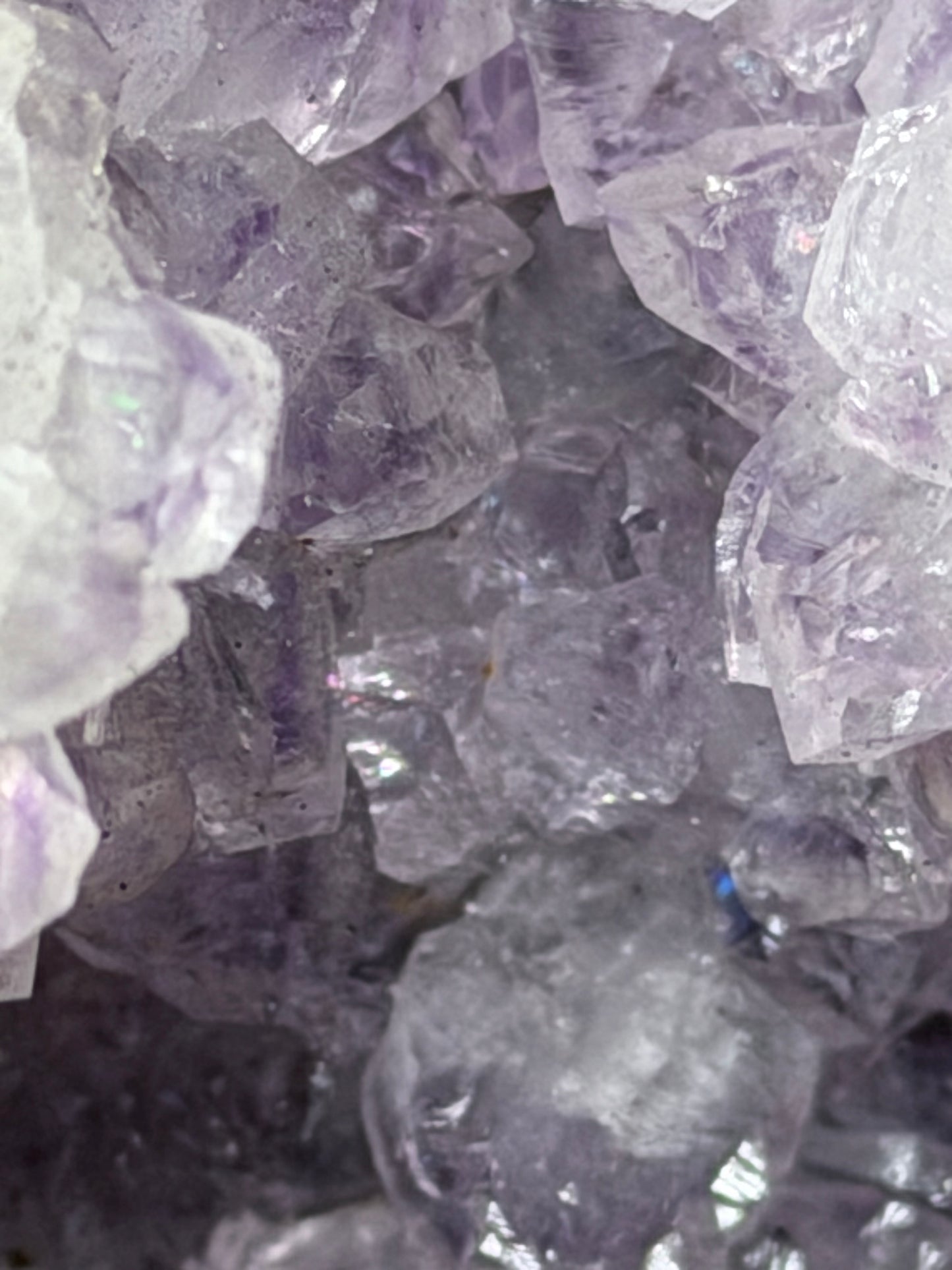 Phantom Amethyst Geode on Stand | Natural Brazilian Display Crystal | 1.5kg