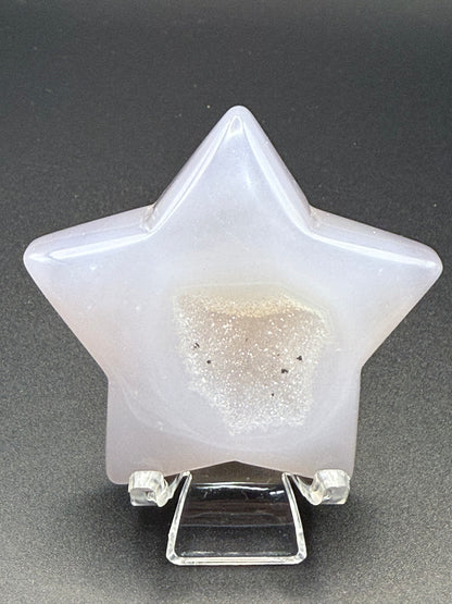 Druzy Agate Star