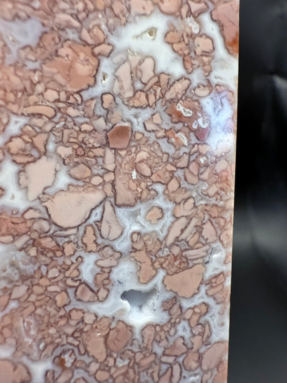 Pink Petal (Cotton Candy) Agate Statement Tower