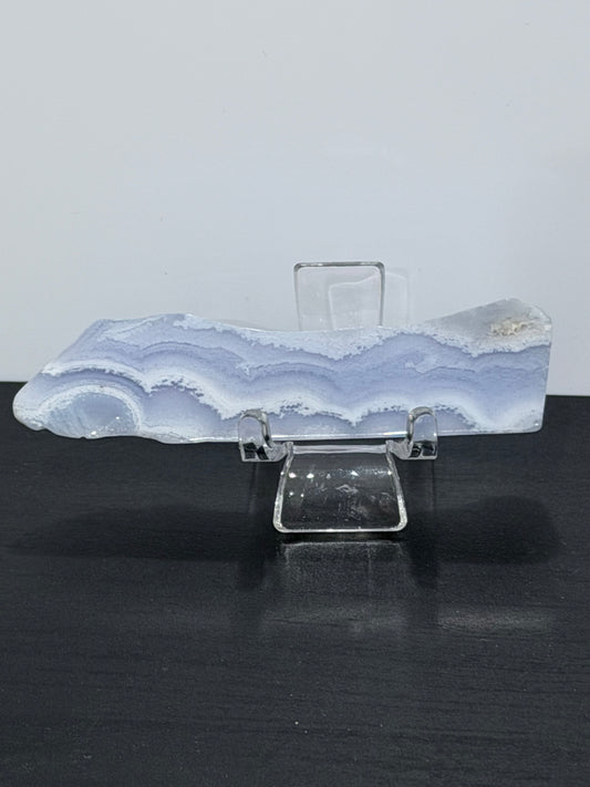 Blue Lace Agate Slender Freeform C