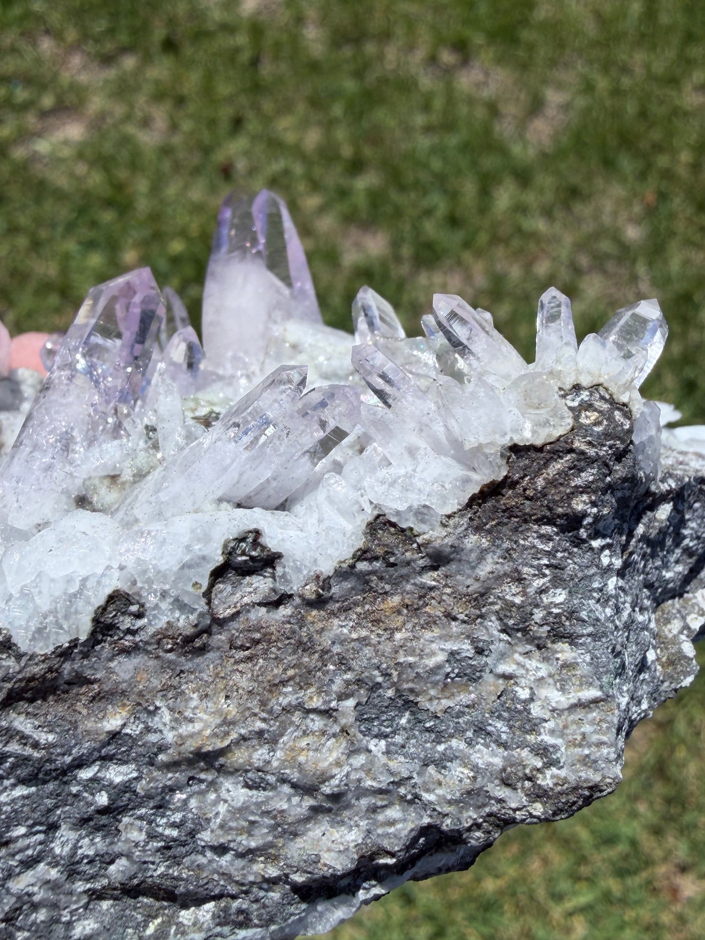 VERA CRUZ AMETHYST CLUSTER ON MATRIX — COLLECTOR PIECE 260g
