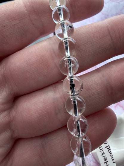 7mm Herkimer Diamond Bracelet

Clarity • Amplification • Spiritual Energy