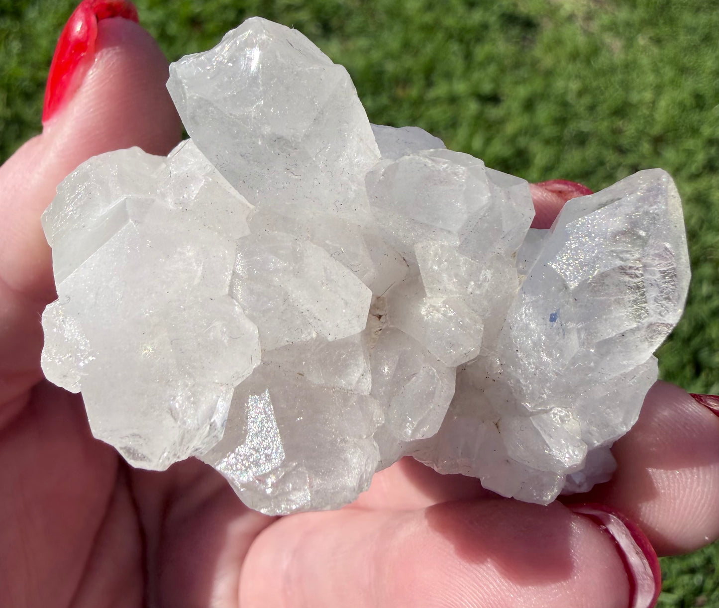 Clear Quartz Mini Cluster – 64g