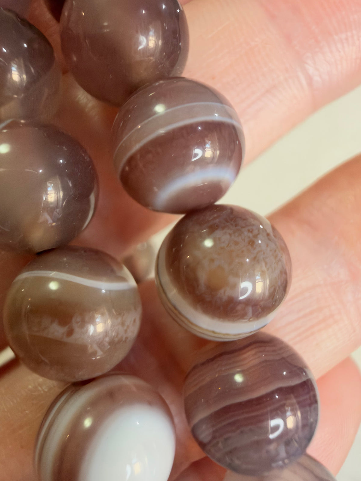 10mm Botswana Agate Bracelet
