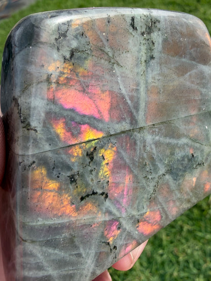 Sunset Flash Labradorite Freeform – 223g