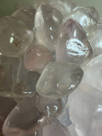 Rose Quartz Turtle Colour Changing USB Lamp