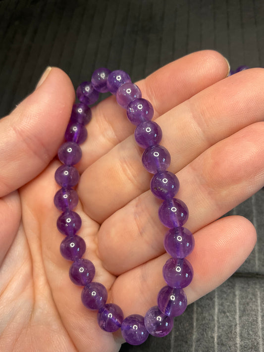 Amethyst Bracelet 8mm