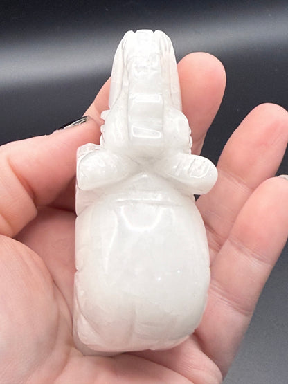 Milky Quartz Elephant